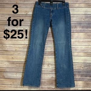 GAP Stretch Boot Cut Blue Jeans 4